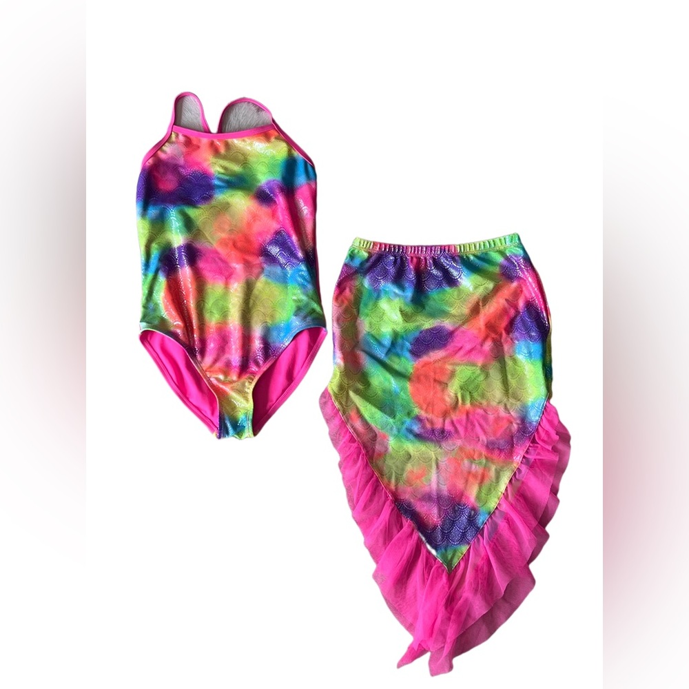2 Girls Mermaid Swim Suits ($6 each or $10 Bundle)